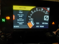 Silver KTM Duke 390 BS6