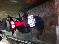 Silver KTM Duke 390 BS6