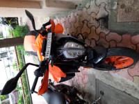 Silver KTM Duke 390 BS6