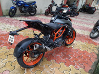 Silver KTM Duke 390 BS6