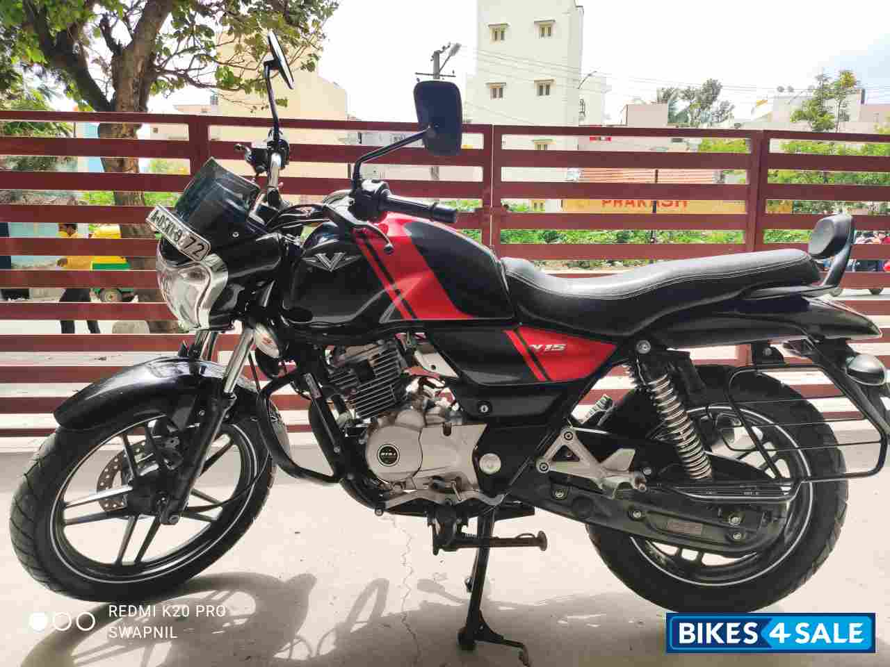 Ebony Black Bajaj V15