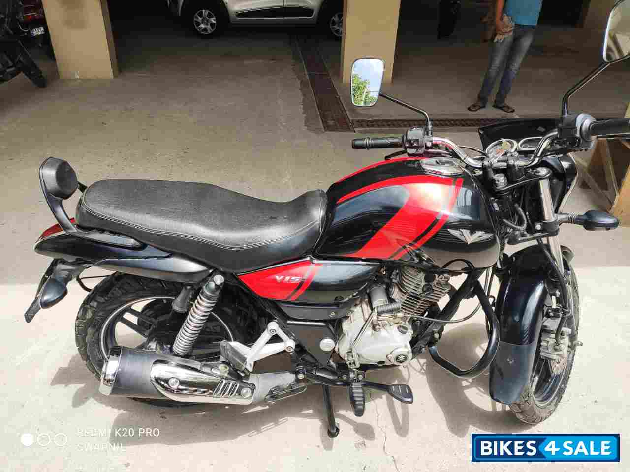 Ebony Black Bajaj V15