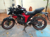 Black Red Suzuki Gixxer 150