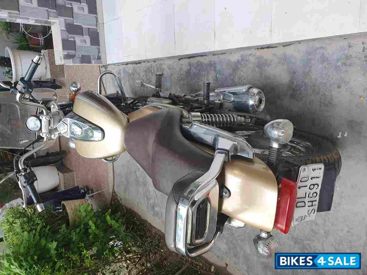 Golden Bajaj Avenger Cruise 220