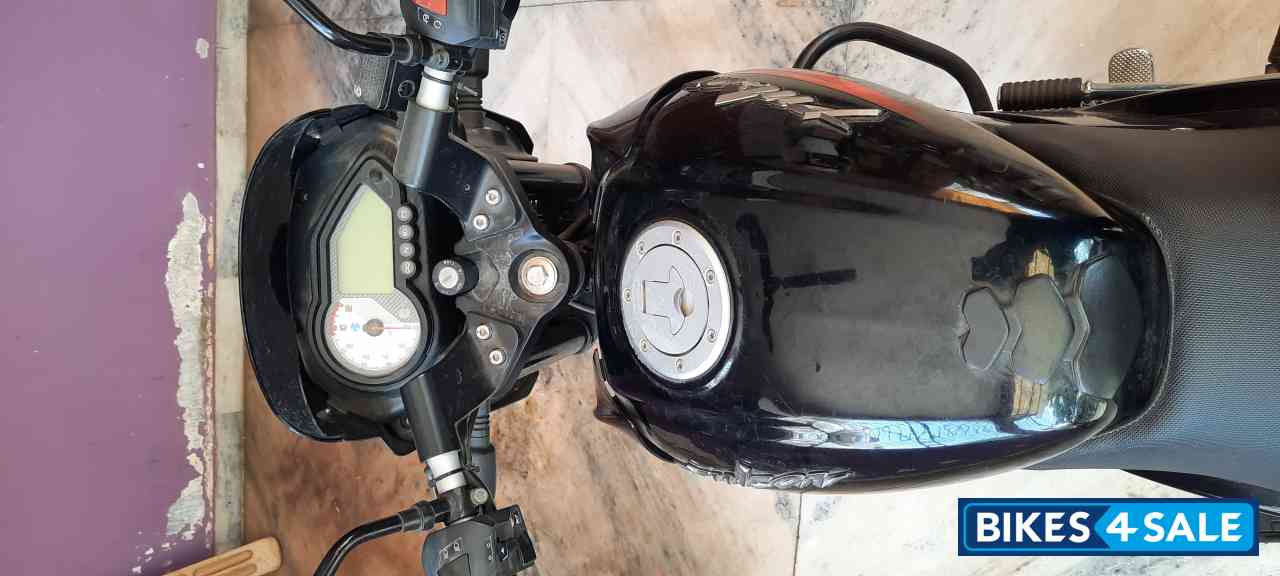 Black Read Bajaj Pulsar 150 DTSi