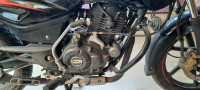 Black Read Bajaj Pulsar 150 DTSi