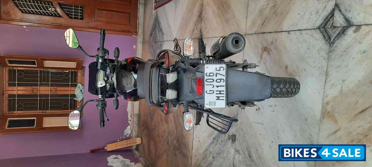Black Read Bajaj Pulsar 150 DTSi