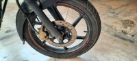 Black Read Bajaj Pulsar 150 DTSi