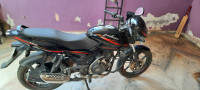 Black Read Bajaj Pulsar 150 DTSi