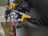 Yellow Ducati Monster 821