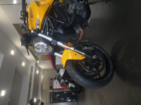 Yellow Ducati Monster 821