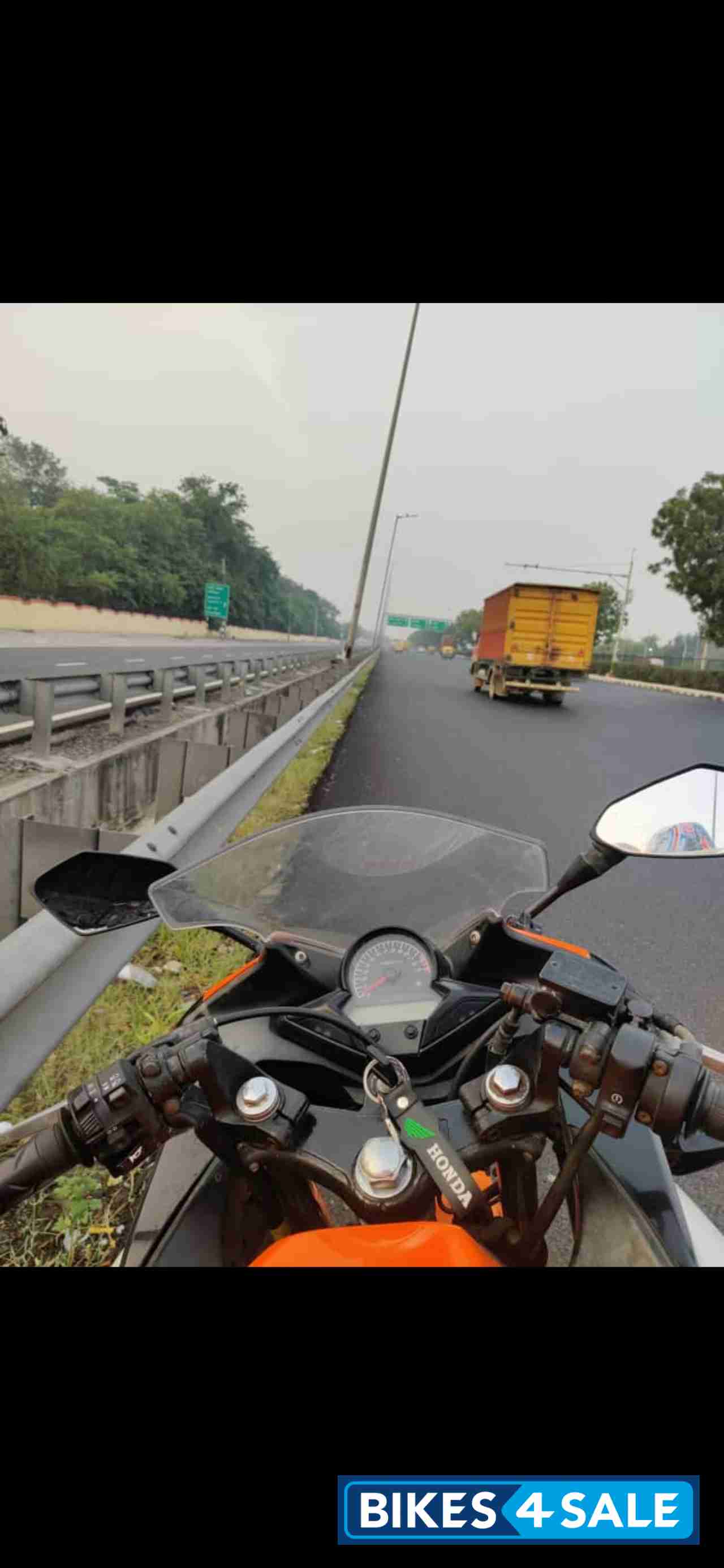 Orange & White Combination Honda CBR 150R