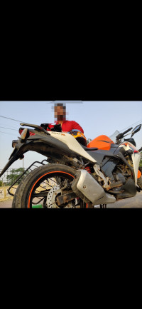 Orange & White Combination Honda CBR 150R