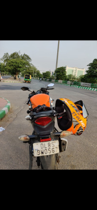 Orange & White Combination Honda CBR 150R