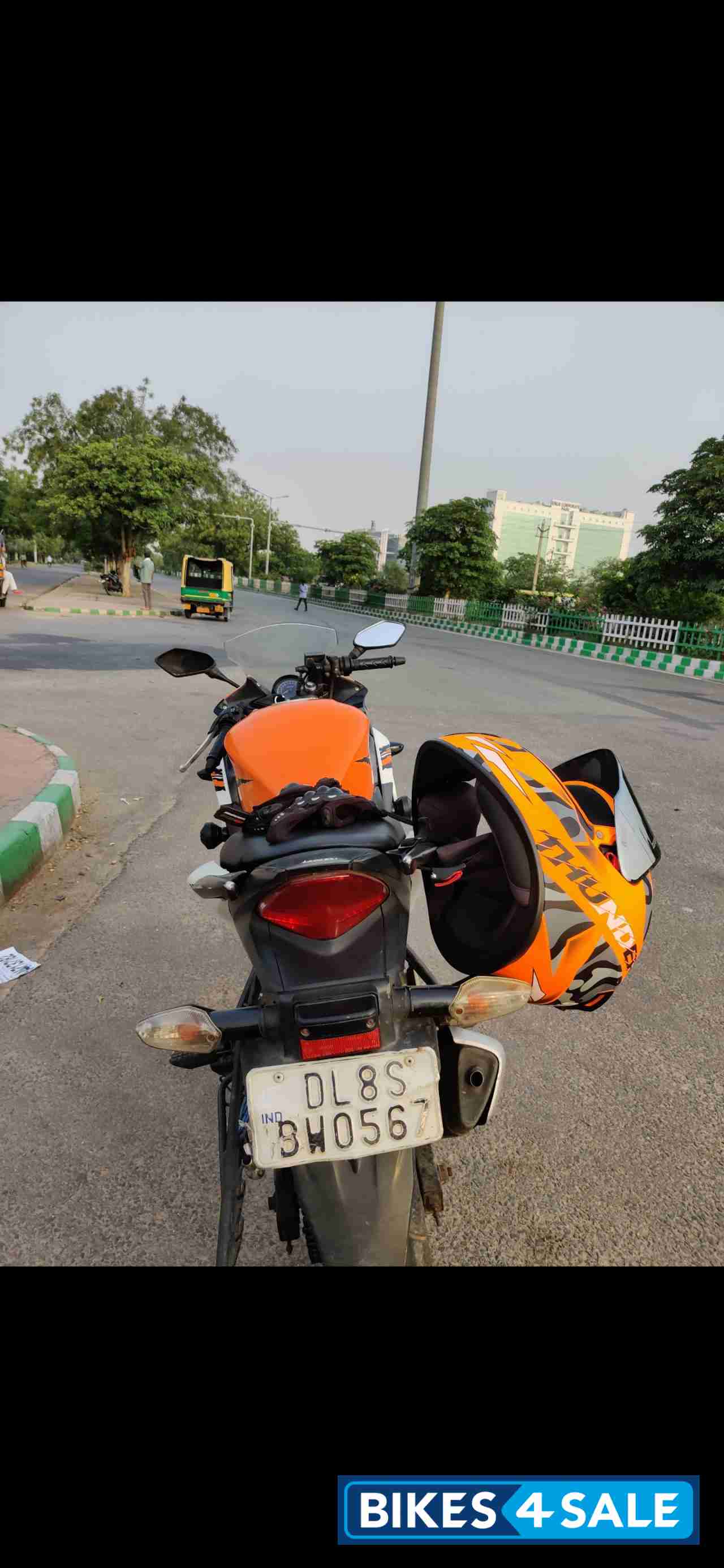 Orange & White Combination Honda CBR 150R