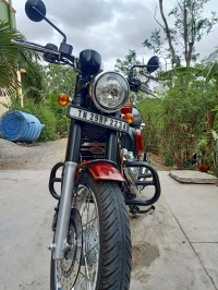 Comet Red Jawa 42 Dual Channel ABS Orion Red