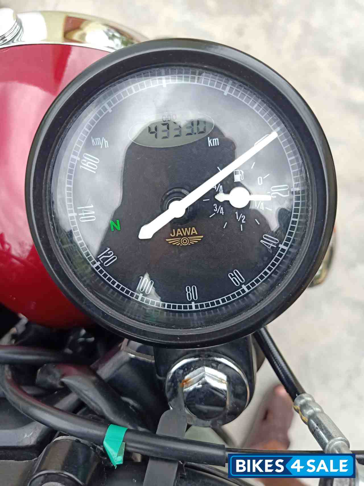 Comet Red Jawa 42 Dual Channel ABS Orion Red