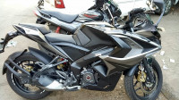 Black Bajaj Pulsar RS 200 ABS