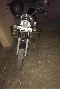 Silver Royal Enfield Bullet Standard 350