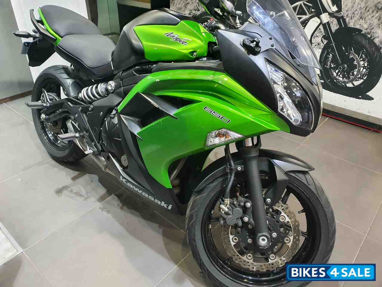 Green Kawasaki Ninja 650R