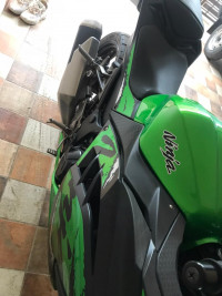 Green Kawasaki Ninja 300 BS6