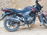 Black And Red Bajaj Discover 125T
