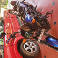 Blue Harley Davidson Street 750