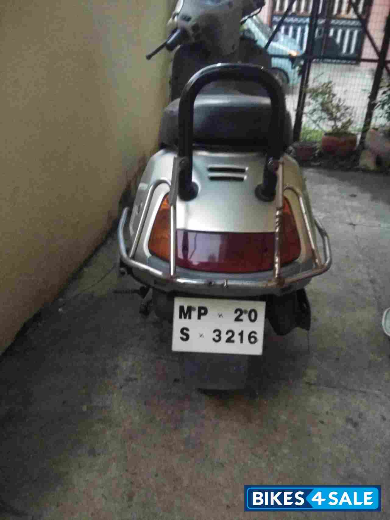 Silver Honda Activa Silver Honda Activa