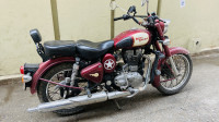 Maroon Royal Enfield Classic 350