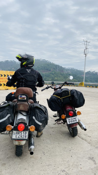 Maroon Royal Enfield Classic 350