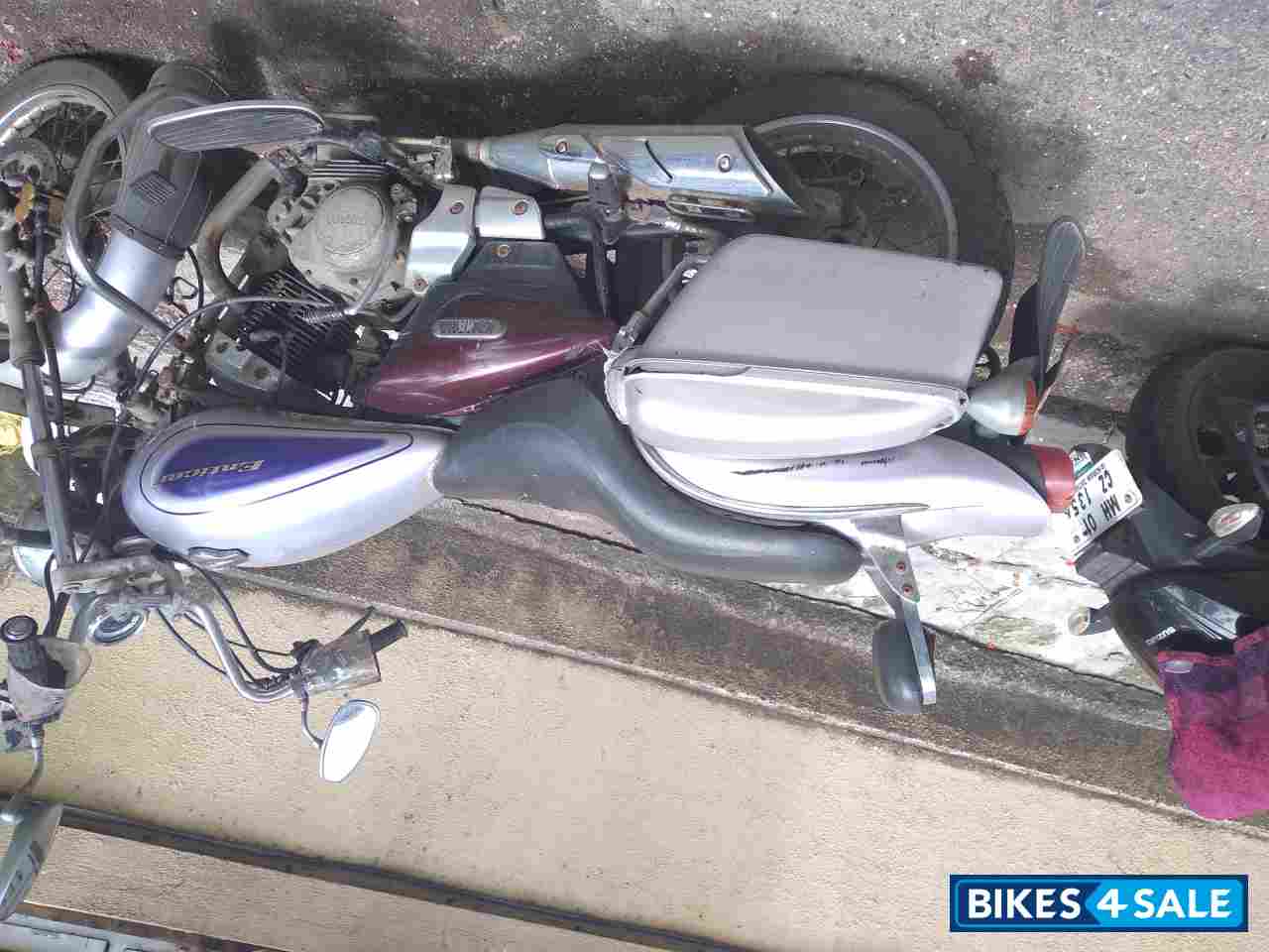 Purple Yamaha Enticer