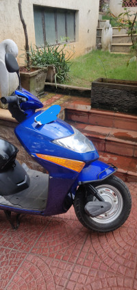 Blue Honda Dio