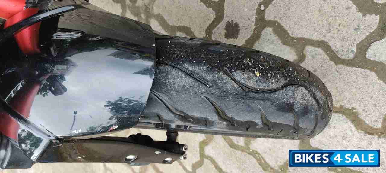 White & Black KTM Duke 200