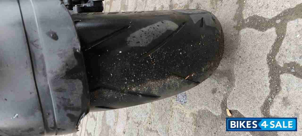 White & Black KTM Duke 200