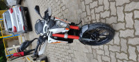 White & Black KTM Duke 200