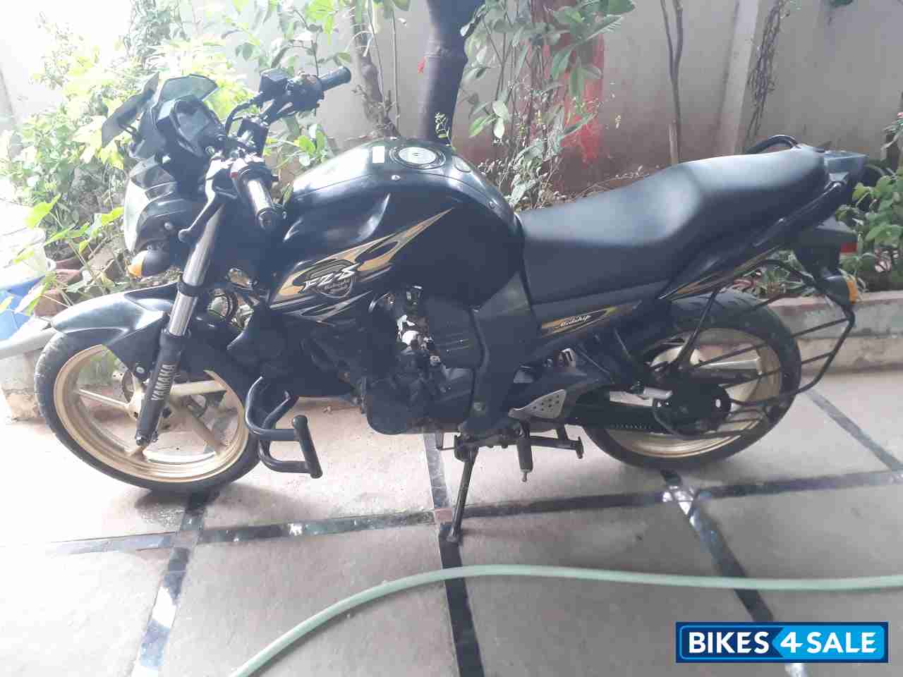 Midnight Black & Gold Yamaha FZ-S