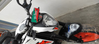 White KTM Duke 200