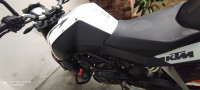 White KTM Duke 200