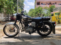Chrome Black Royal Enfield Classic 350 Dual Channel BS6