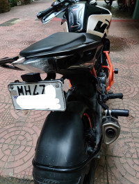 White KTM Duke 250