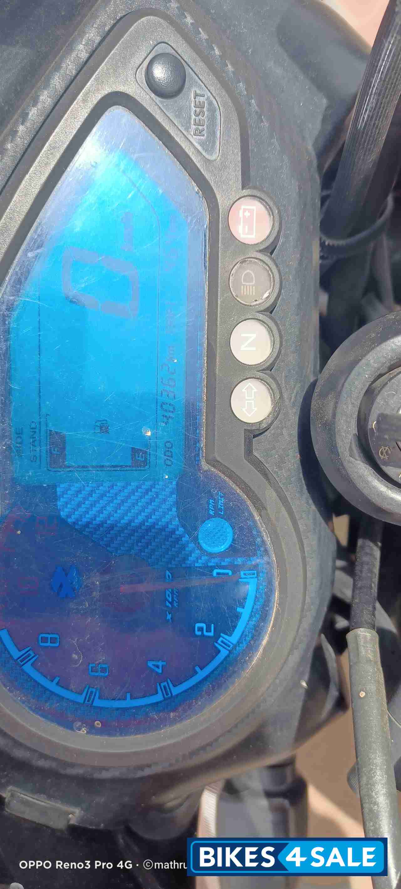 Blue Bajaj Pulsar 150 DTSi