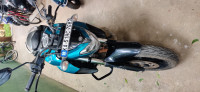 Blue Yamaha FZS 25