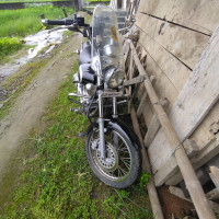 Ebony Black Bajaj Avenger Cruise 220