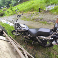Ebony Black Bajaj Avenger Cruise 220