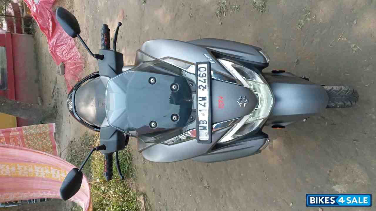 Mat Grey Suzuki Burgman Street BS6