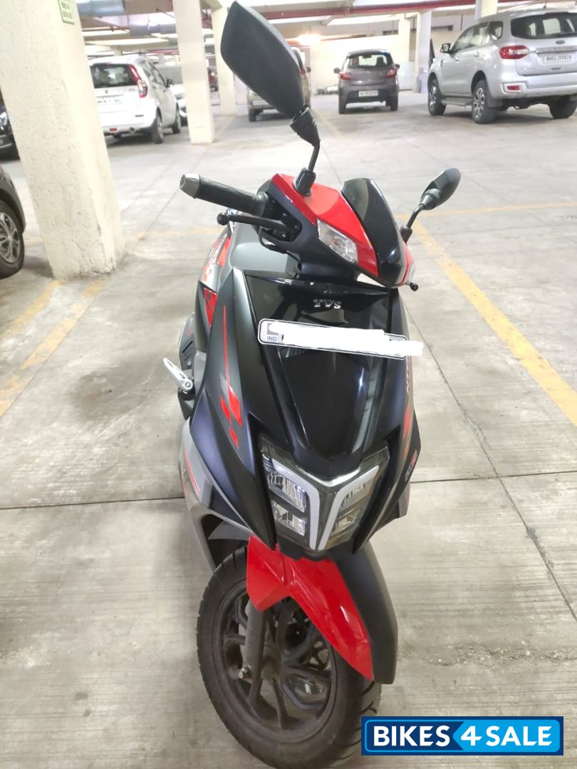 Black + Red TVS NTORQ 125 Race Edition BS6