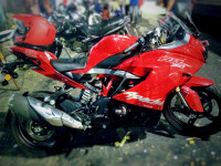 Racing Red TVS Akula 310