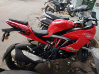 Racing Red TVS Akula 310