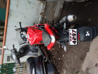 Racing Red TVS Akula 310