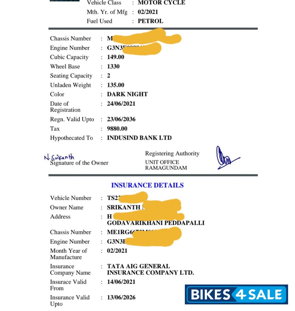 Yamaha FZ-S FI V3 BS6